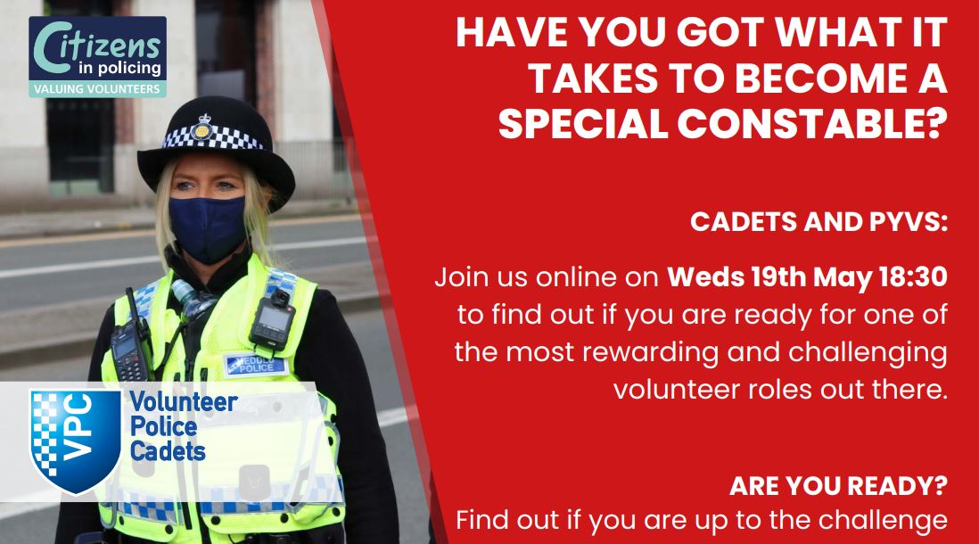 VPC to Special Constabulary - taster event success